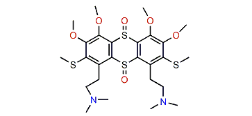 Lissoclin disulfoxide